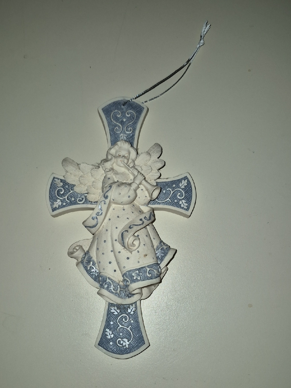 💥5/35 Vintage Sarahs Angels "Joy" By Betty Singer Angel Cross Ornament